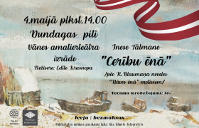 4. maijā plkst. 14.00 izrāde 