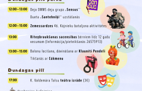 16. maijā Ģimenes diena Dundagā – jautri, skaļi, atraktīvi, izglītojoši!